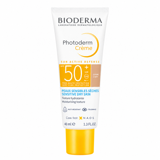 BIODERMA PHOTODERM CRÈME SPF 50+ TEINTÉE CLAIRE 40ML