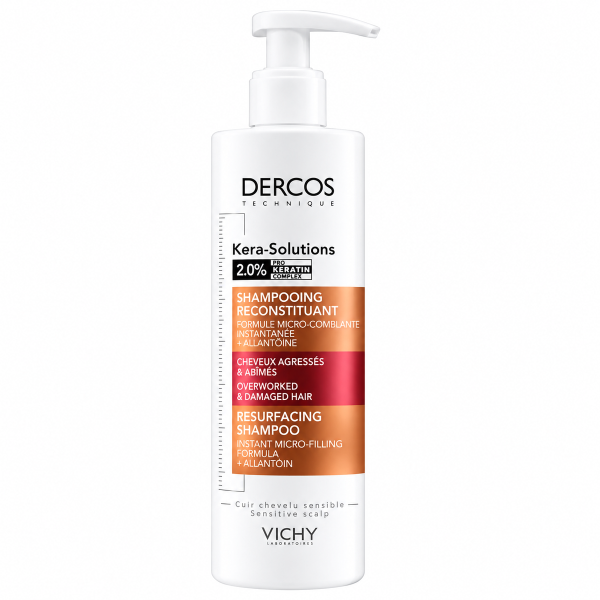 VICHY DERCOS KERA-SOLUTIONS SHAMPOOING RECONSTITUANT 250ML
