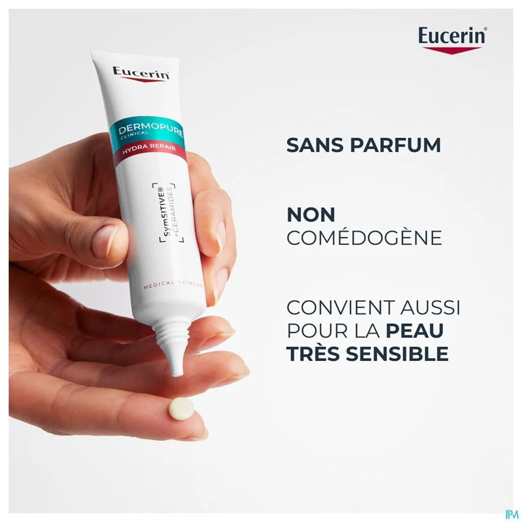 EUCERIN HYDRA CRÈME COMPENSATRICE APAISANTE DERMOPURE 50 ML