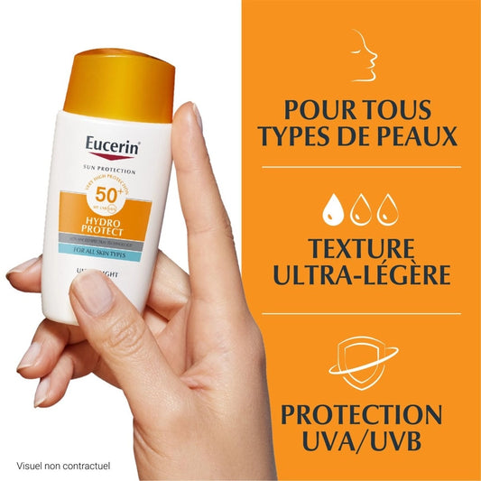 EUCERIN HYDRO PROTECT FLUIDE ULTRA LEGER SPF 50+ 50ML