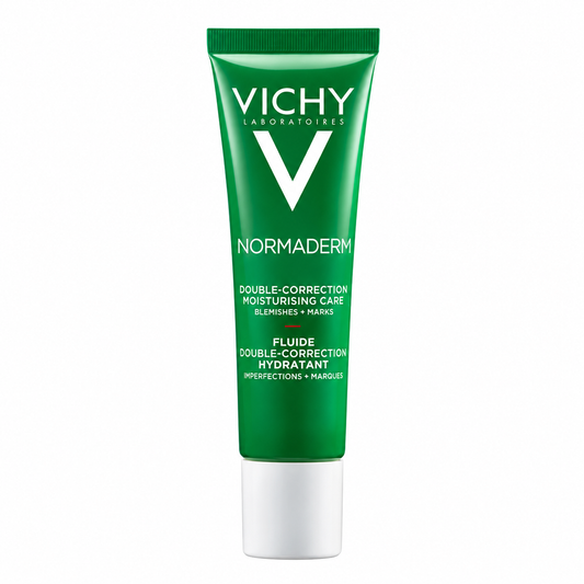VICHY NORMADERM FLUIDE DOUBLE-CORRECTION HYDRATANT ANTI-IMPERFECTIONS ET MARQUES 30ML