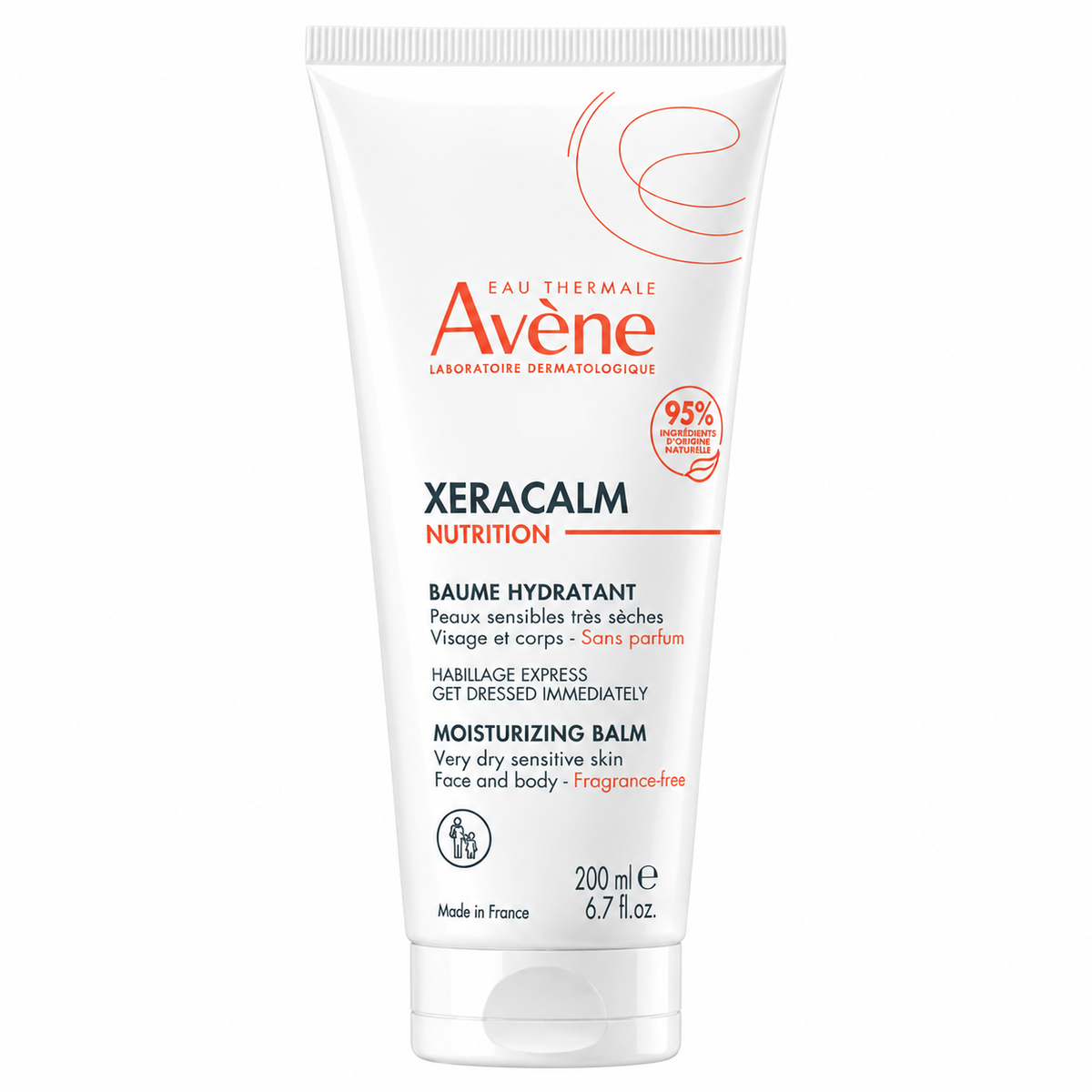 AVÈNE XERACALM NUTRITION BAUME HYDRATANT 200 ML