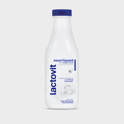 LACTOVIT NOURRISSANT PEAU NORMALE À SÈCHE GEL DE BAIN 600ML