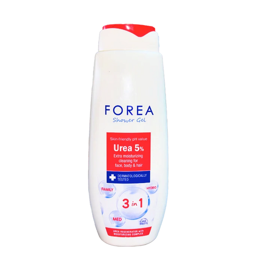 FOREA SHOWER GEL UREA 5% 3IN1 750ML