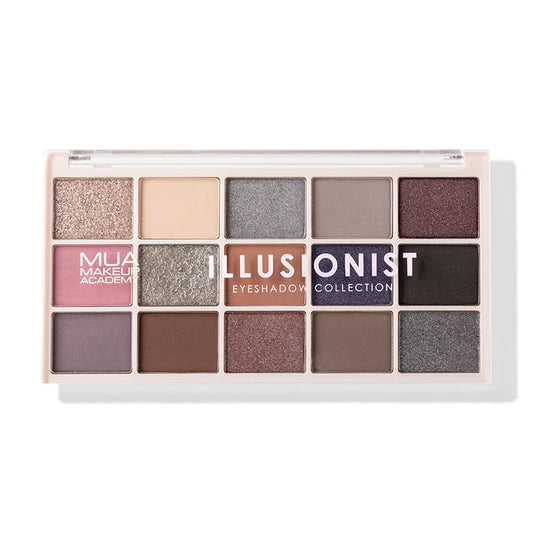 MUA 15 SHADE EYESHADOW PALETTE – ILLUSIONIST