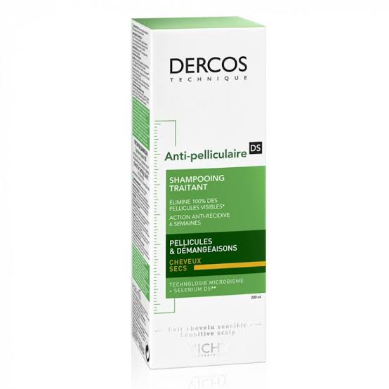 VICHY DERCOS SHAMPOING ANTI-PELLICULAIRE CHEVEUX SECS 200ML
