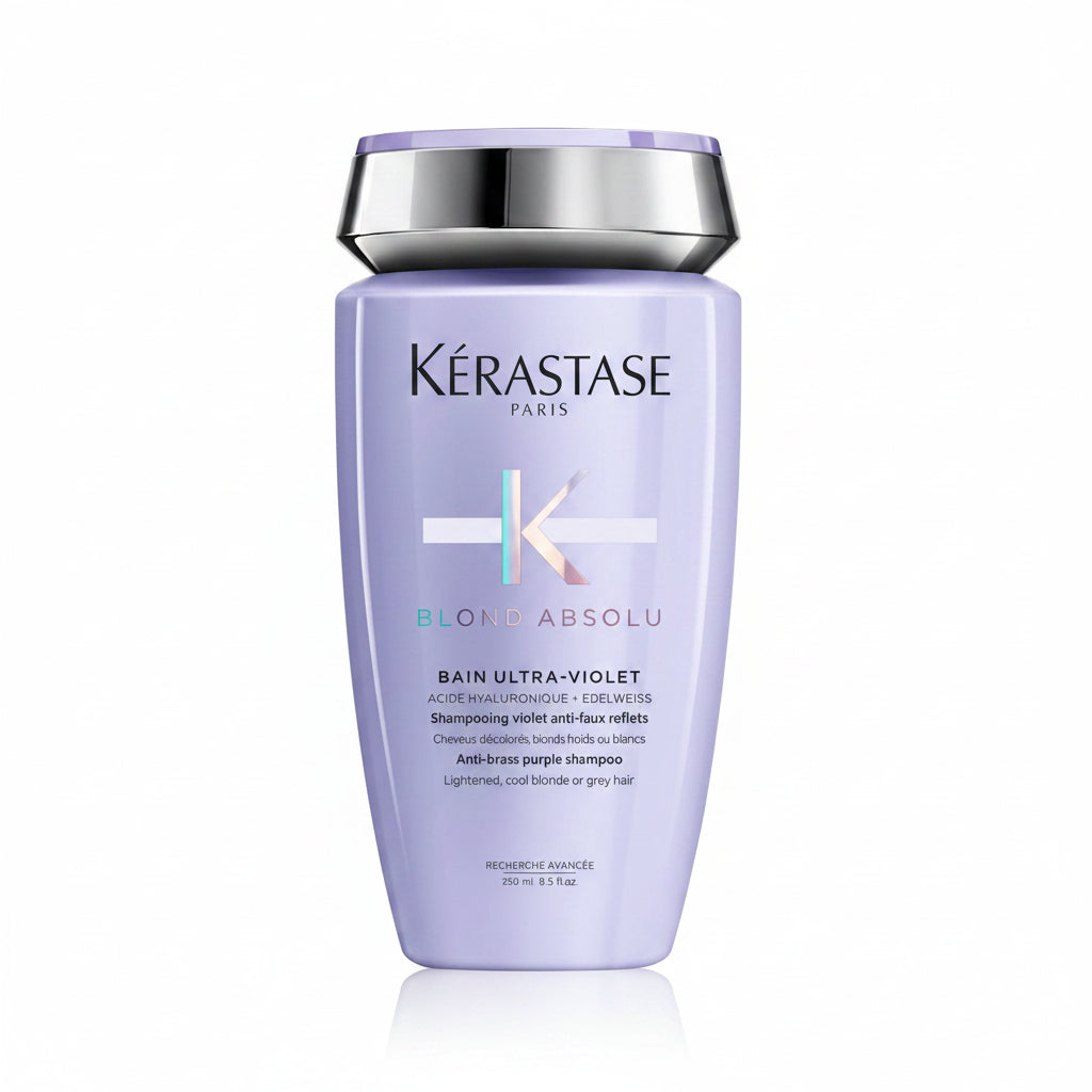 KÉRASTASE BLOND ABSOLU BAIN ULTRA-VIOLET 250ML – SHAMPOOING VIOLET ANTI-JAUNISSEMENT