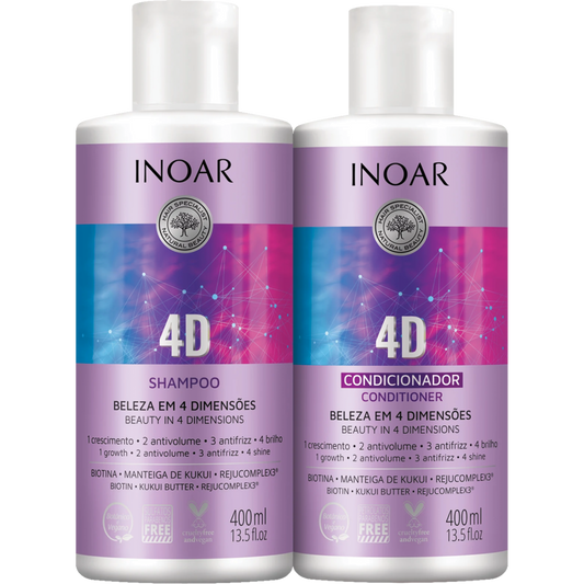 inoar 4d Shampoing & après-shampoing