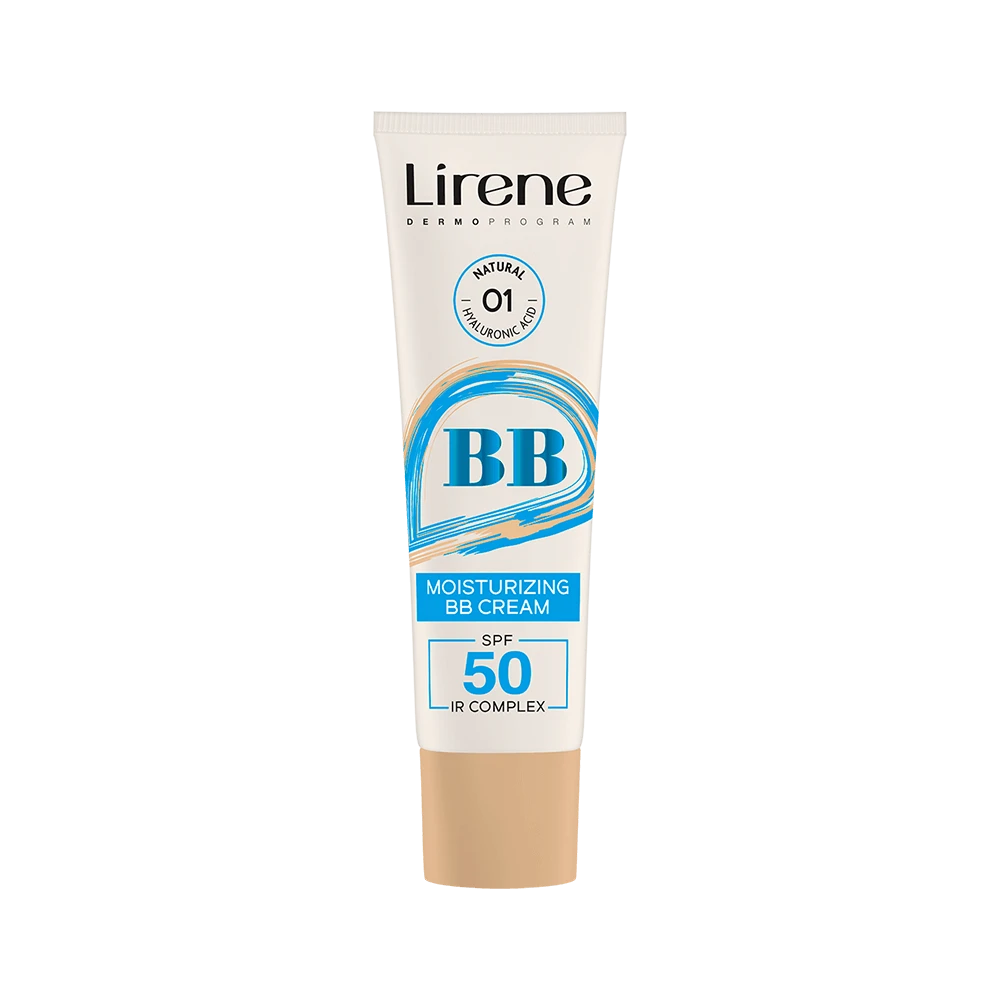 LIRENE MOISTURIZING BB CREAM SPF50 30ML 01 NATURAL