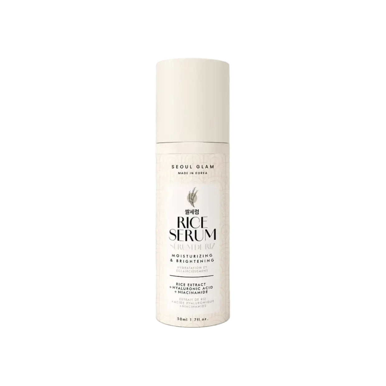 SEOUL GLAM RICE SERUM MOISTURIZING & BRIGHTENING 50ML