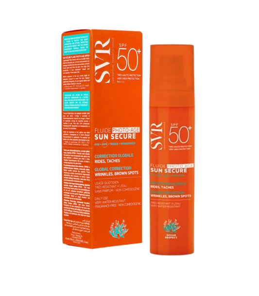 SVR SUN SECURE FLUIDE PHOTO AGE SPF 50+ 40 ML
