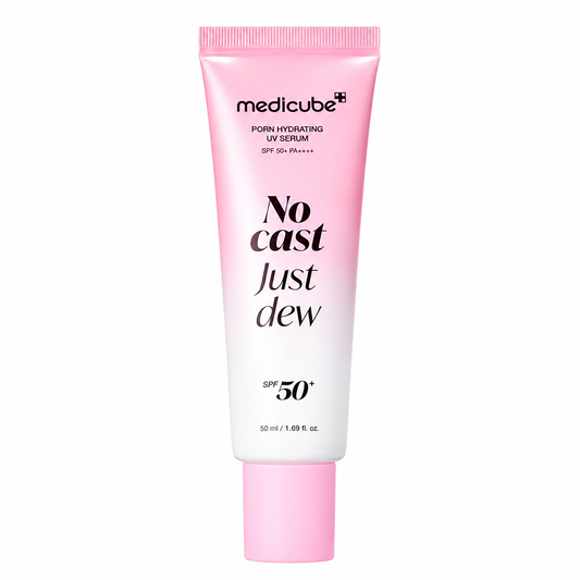 MEDICUBE PDRN HYDRATING UV SERUM SPF 50+ PA++++ NO CAST JUST DEW 50ML