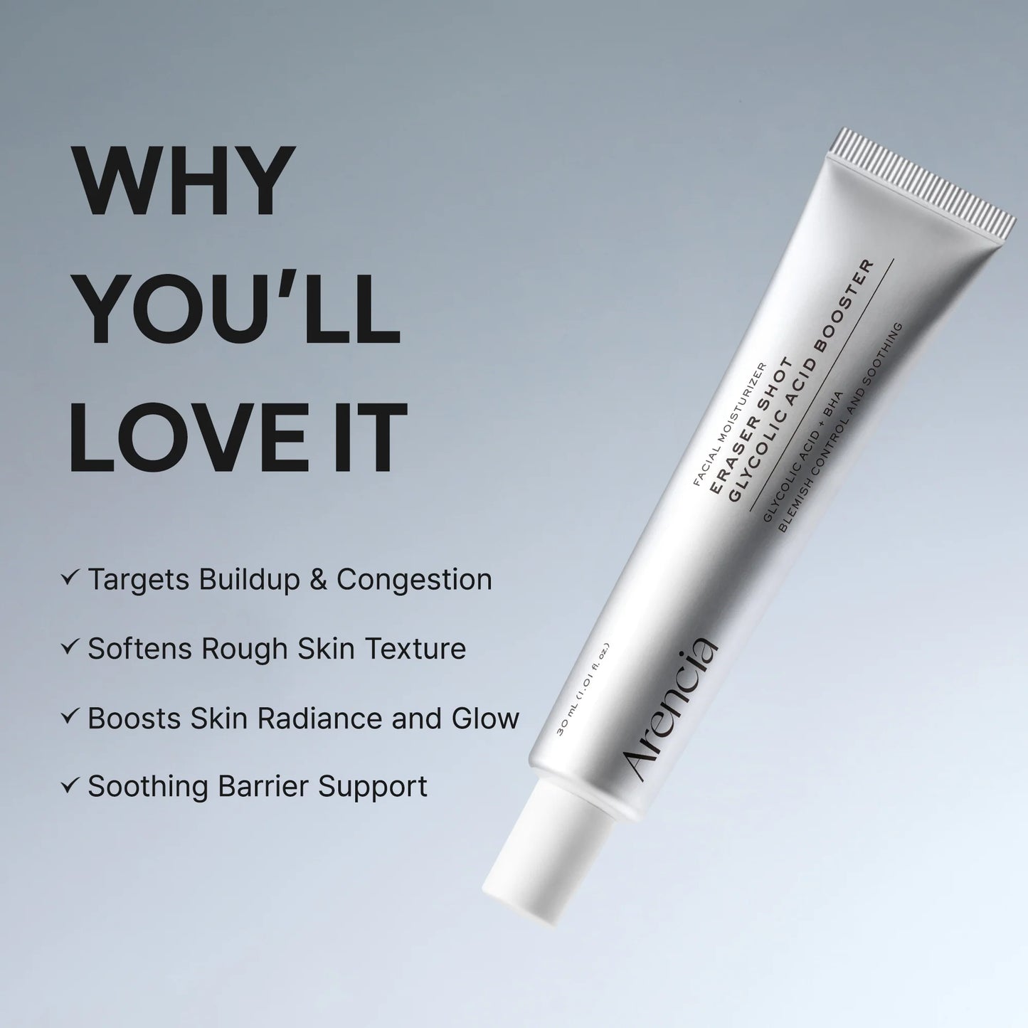 ARENCIA ERASER SHOT GLYCOLIC ACID BOOSTER 30ML