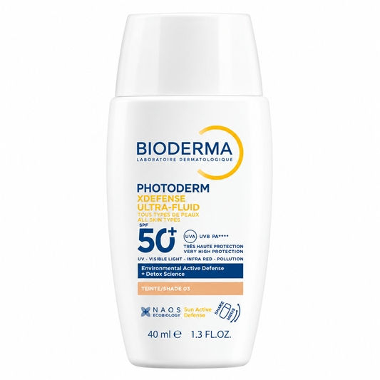 BIODERMA PHOTODERM XDEFENSE ULTRA-FLUID SPF 50+ TEINTE 03 40ML