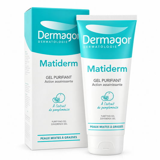 DERMAGOR MATIDERM GEL PURIFIANT À L’EXTRAIT DE PAMPLEMOUSSE 200ML