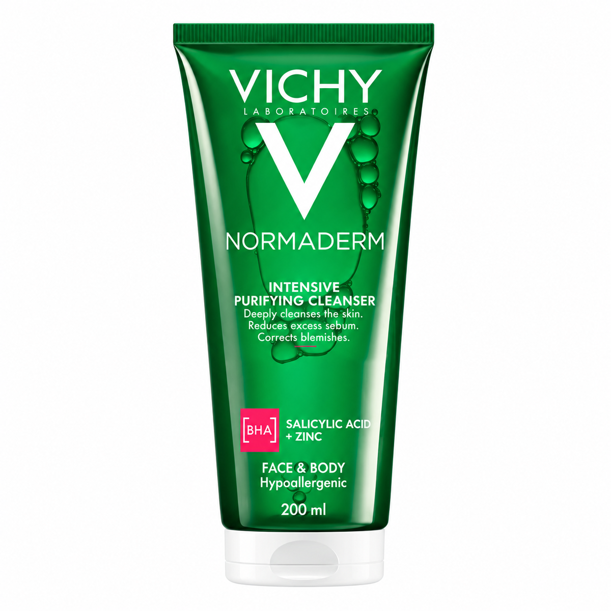 VICHY NORMADERM GEL NETTOYANT PURIFIANT INTENSE 200 ML