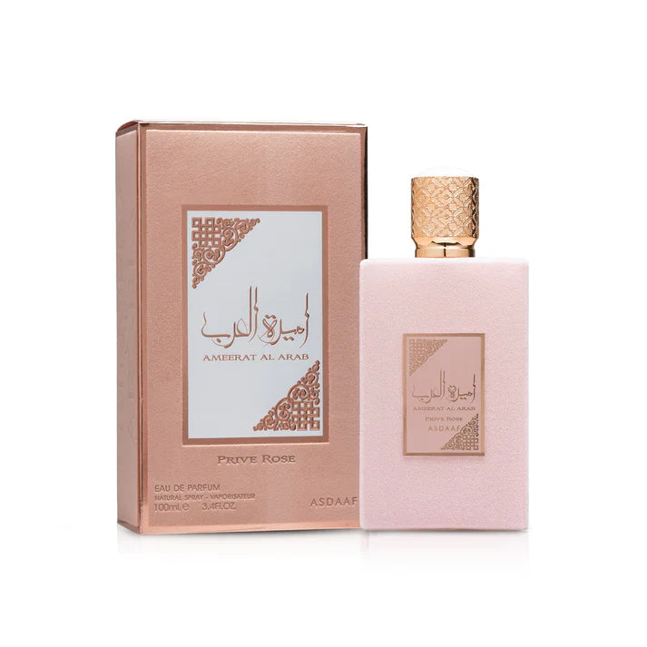 ASDAAF AMEERAT AL ARAB PRIVE ROSE EAU DE PARFUM FEMME 100ML