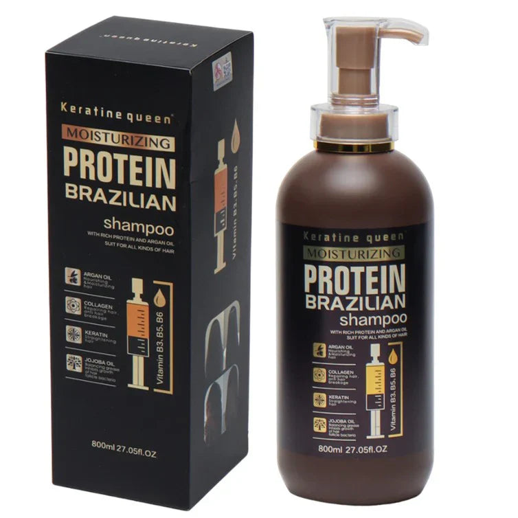 KERATINE QUEEN MOISTURIZING PROTEIN BRAZILIAN SHAMPOO 800ML
