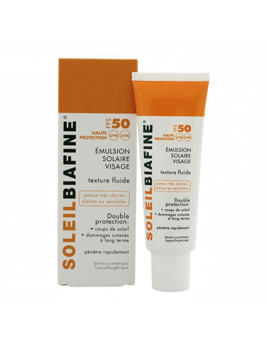 SOLEIL BIAFINE EMULSION VISAGE SPF50 50ML
