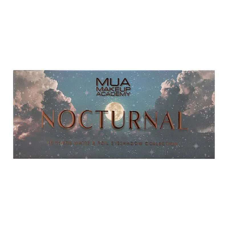 MUA 10 SHADE EYESHADOW PALETTE – NOCTURNAL