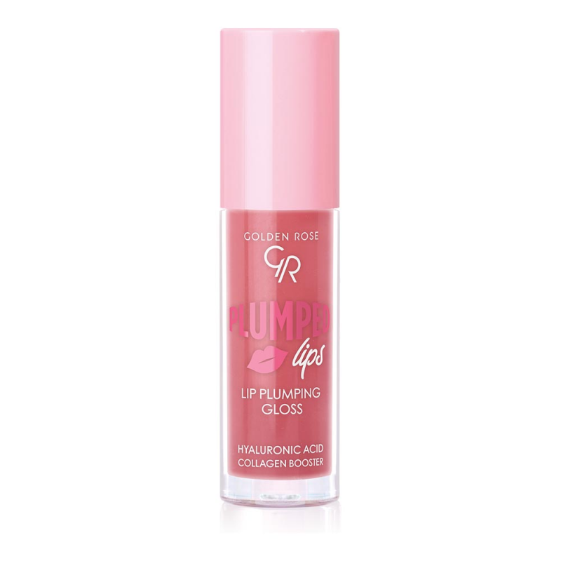 GOLDEN ROSE GLOSS PLUMPED LIPS