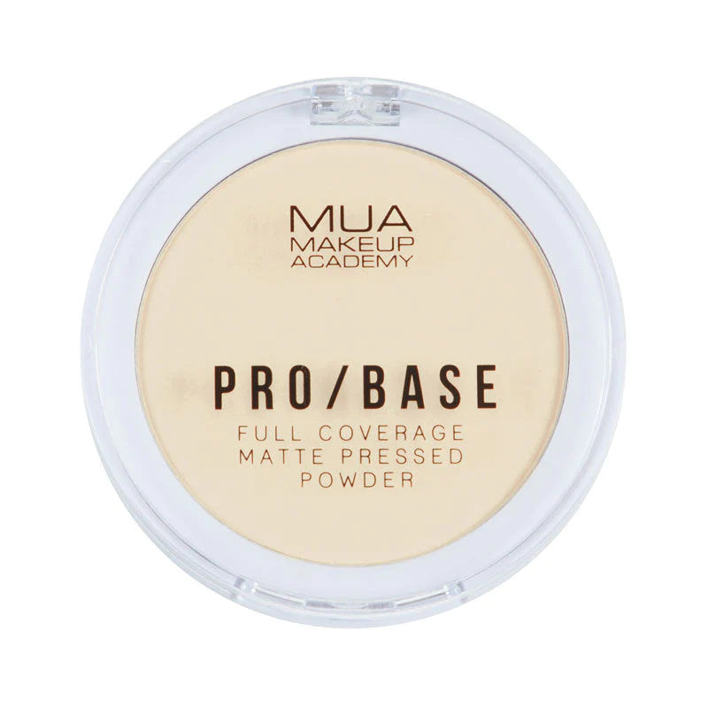 MUA PRO BASE FULL COVERAGE MATTE PRESSED POWDER