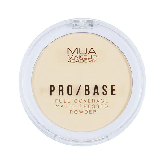 MUA PRO BASE FULL COVERAGE MATTE PRESSED POWDER