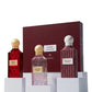 MAROON DIAMOND SET BY IBRAQ EAU DE PARFUM FOR WOMEN 3 × 75 ML