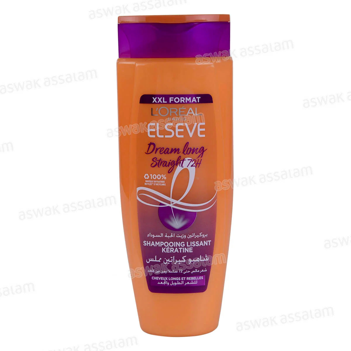 ELSÈVE DREAM LONG STRAIGHT - SHAMPOOING POUR CHEVEUX LONGS ANTI-FRISOTTIS - 600ML