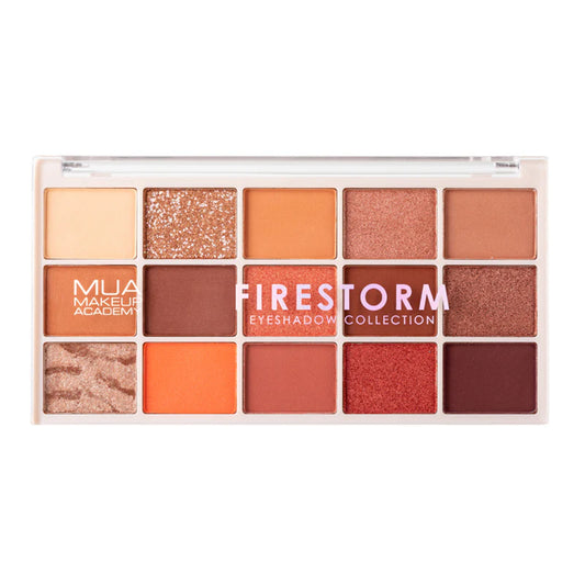 MUA 15 SHADE EYESHADOW PALETTE – FIRESTORM