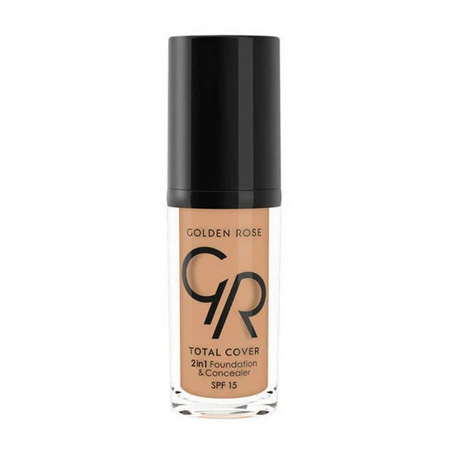 GOLDEN ROSE TOTAL COVER 2IN1 FOUNDATION & CONCEALER
