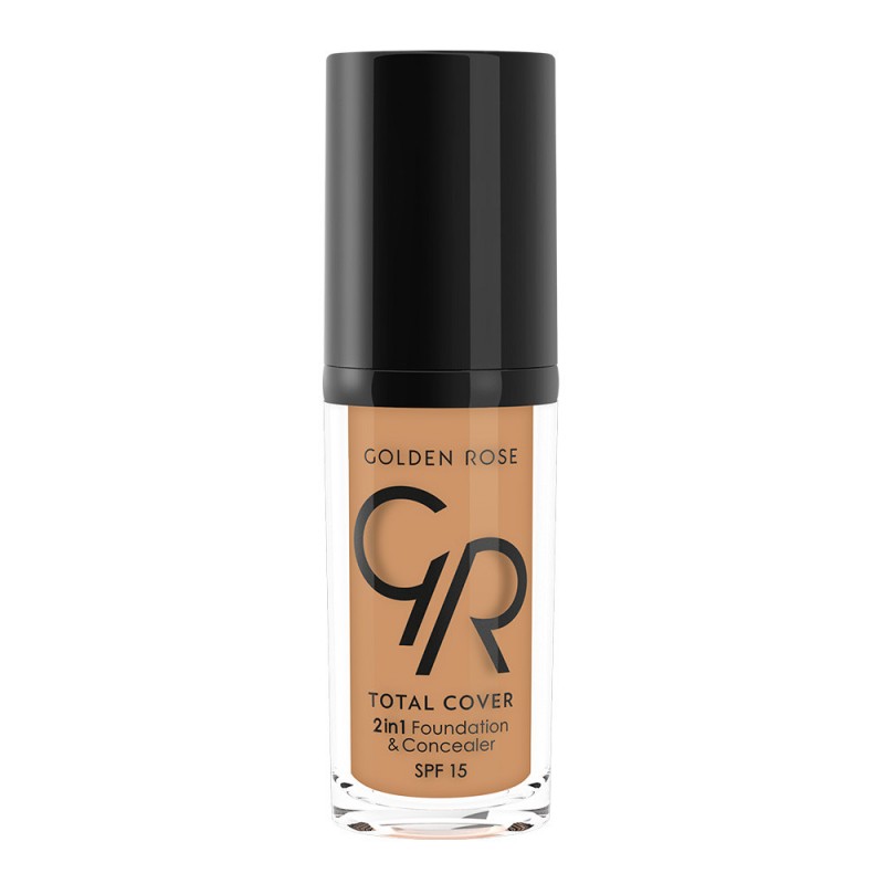 GOLDEN ROSE TOTAL COVER 2IN1 FOUNDATION & CONCEALER