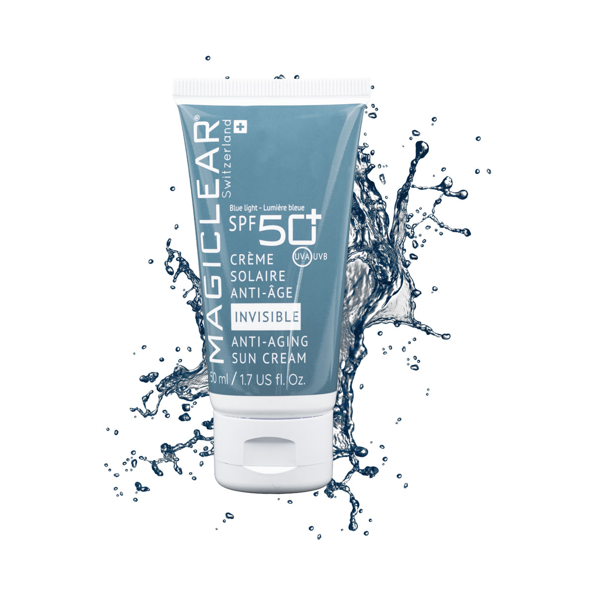 CREME SOLAIRE TRES HAUTE PROTECTION RESISTANT A L'EAU  SPF50+ PA+++ 50ML