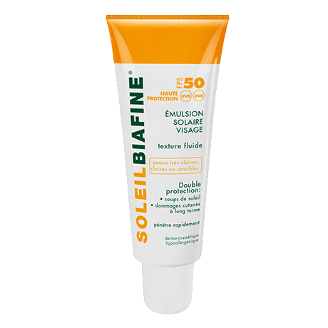 SOLEIL BIAFINE EMULSION VISAGE SPF50 50ML
