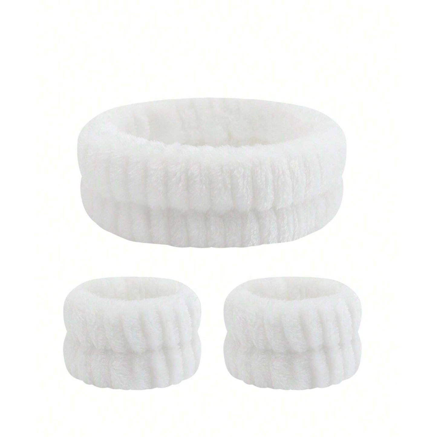 Bracelets Et Bandeaux Pour Le Lavage Du Visage - couleur aléatoire