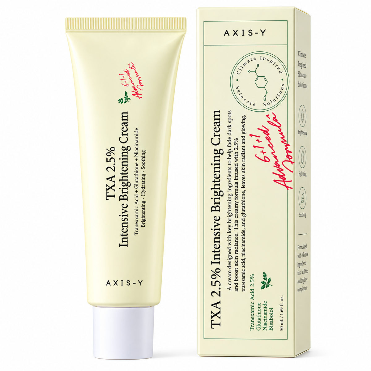AXIS-Y TXA 2.5% INTENSIVE BRIGHTENING CREAM 50ML