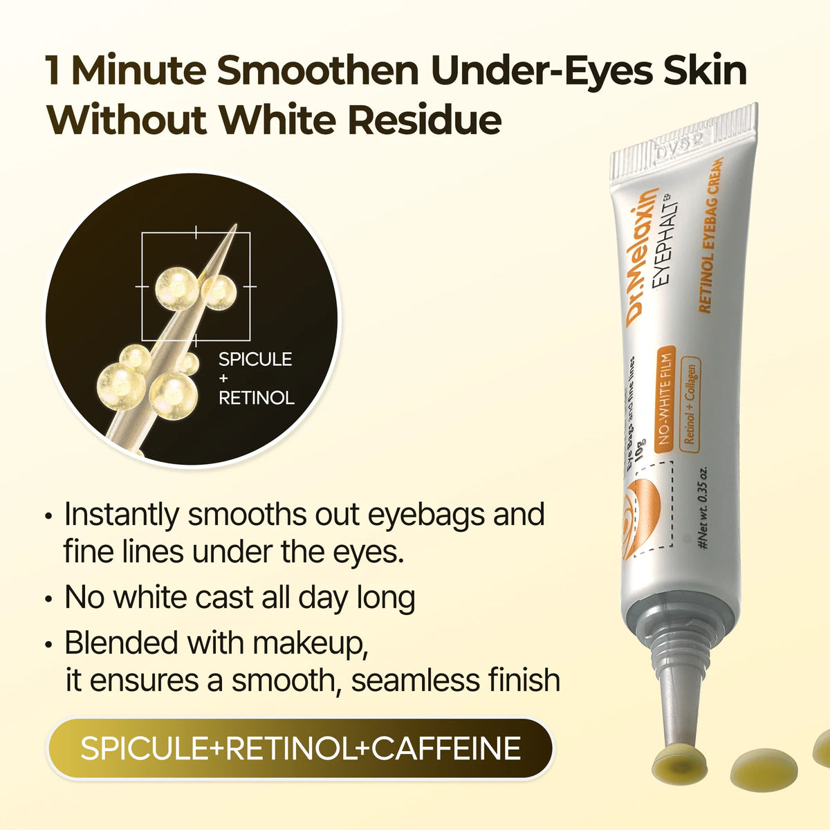 DR.MELAXIN EYEPHALT RETINOL EYEBAG CREAM 10G