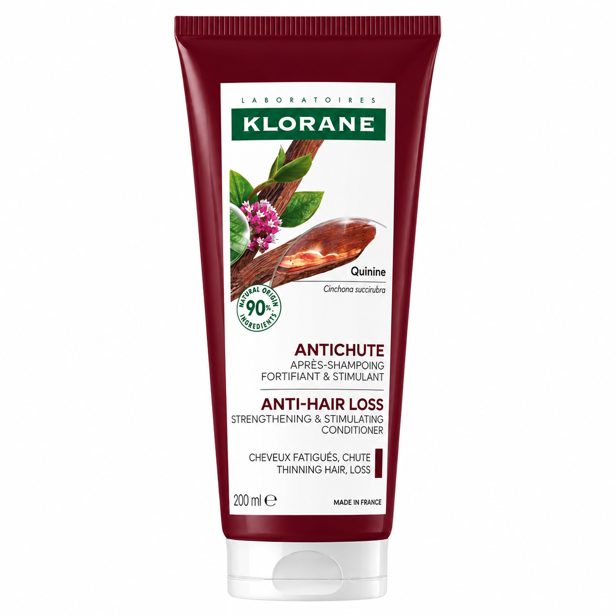 KLORANE ANTICHUTE APRÈS-SHAMPOING FORTIFIANT ET STIMULANT À LA QUININE 200ML