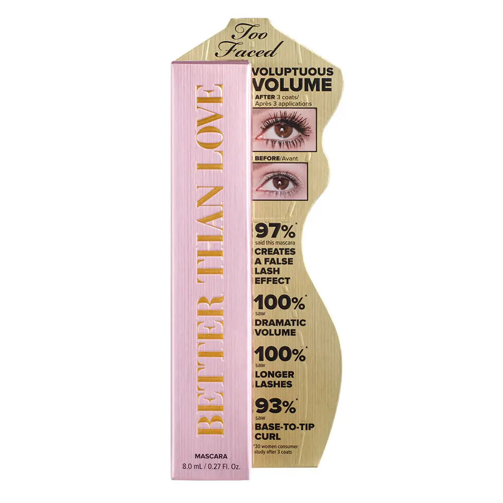 TOO FACED BETTER THAN LOVE VOLUMIZING & LENGTHENING MASCARA - 8.0ML