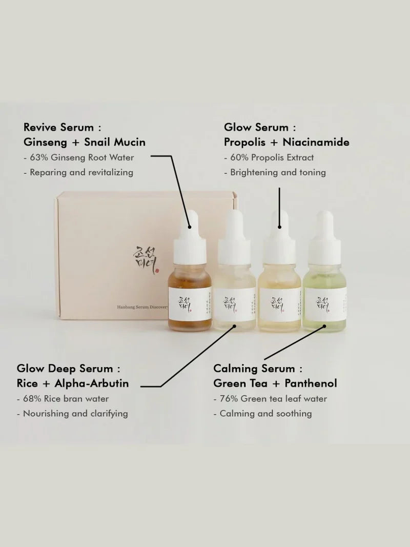 MINI HANBANG SERUM DISCOVERY KIT 4PCS x 10ML
