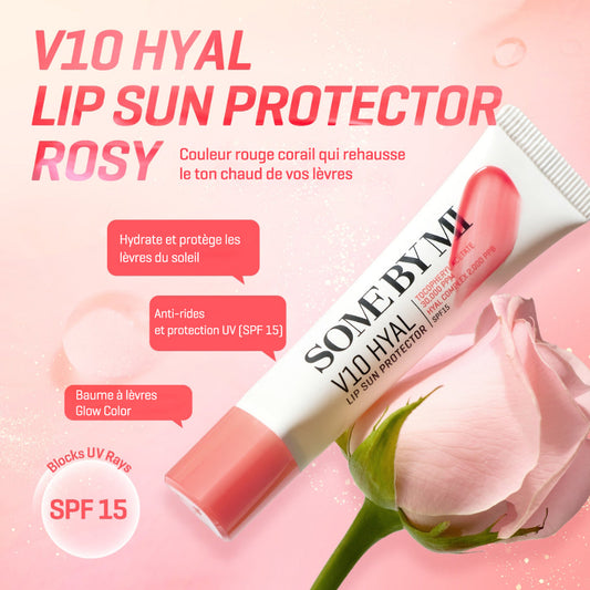 SOME BY MI V10 HYAL LIP SUN PROTECTOR ROSY 7ML