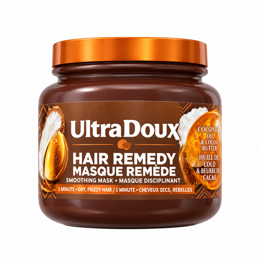 GARNIER ULTRA DOUX HAIR REMEDY MASQUE REMÈDE HUILE DE COCO & BEURRE DE CACAO 320ML