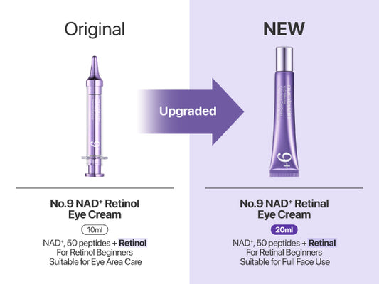 NUMBUZIN NO.9 NAD+ RETINAL VOLUMETOX EYE CREAM 20ML