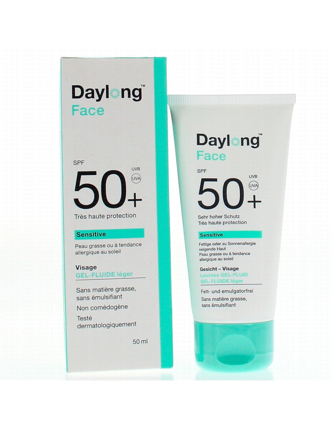 DAYLONG GEL CREME SENSIBLE SPF50+ 100ML