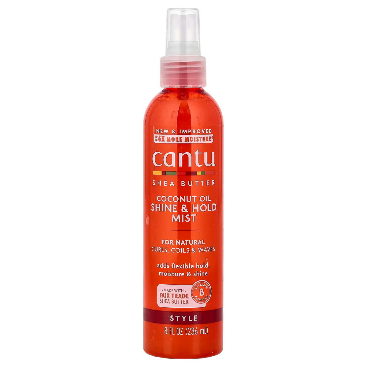 CANTU SHEA BUTTER COCONUT OIL SHINE & HOLD MIST 236ML