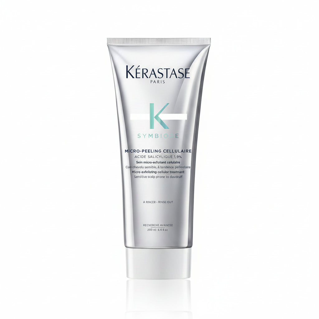 KÉRASTASE SYMBIOSE MICRO-PEELING CELLULAIRE 200ML – EXFOLIANT ANTI-PELLICULAIRE CUIR CHEVELU