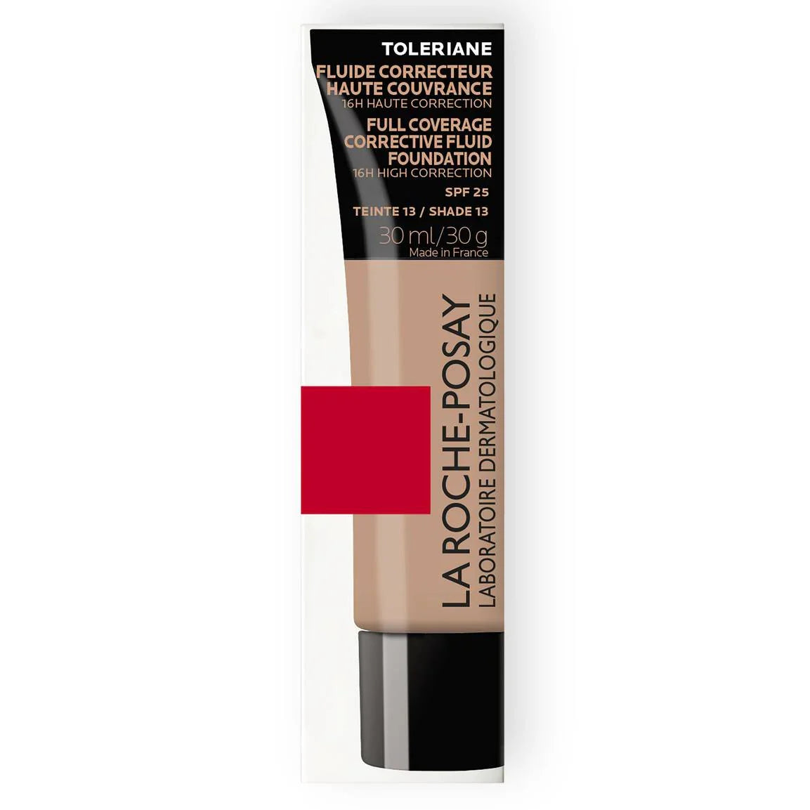 LA ROCHE-POSAY TOLÉRIANE FLUIDE CORRECTEUR HAUTE COUVRANCE SPF25 30 ML - TEINTE : 13