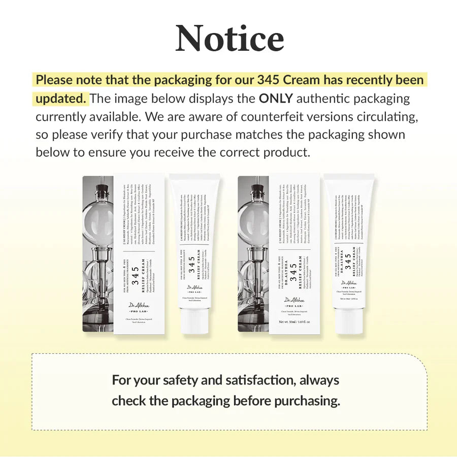 Dr.Althea – 345 Relief Cream – 50ml
