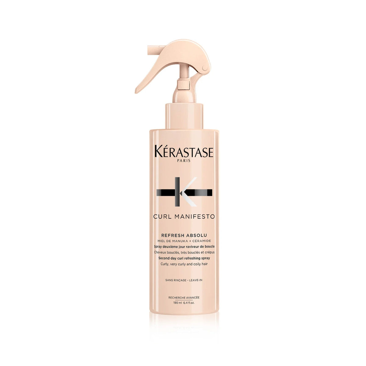 KÉRASTASE CURL MANIFESTO REFRESH ABSOLU SPRAY 190ML – RÉACTIVATEUR DE BOUCLES