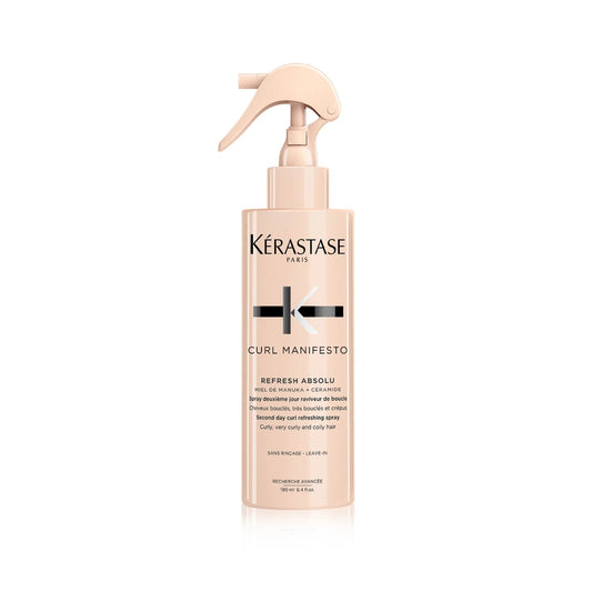 KÉRASTASE CURL MANIFESTO REFRESH ABSOLU SPRAY 190ML – RÉACTIVATEUR DE BOUCLES